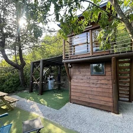 Les Lucioles Avec Jacuzzi Privatif Luxury tent Privas